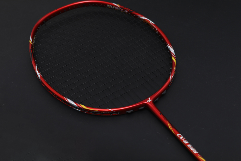 Premium Carbon Badmintonketcher CX-B668 Crimson