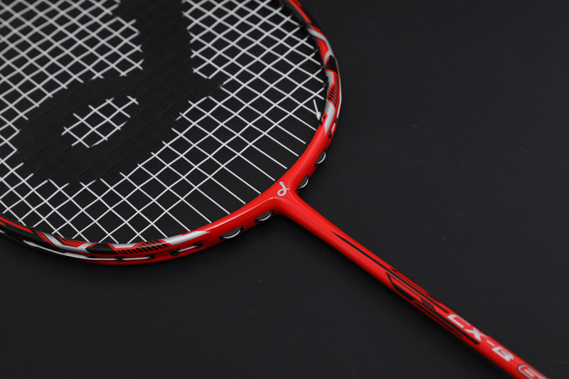 Premium Carbon Badmintonketcher CX-B658 Rød